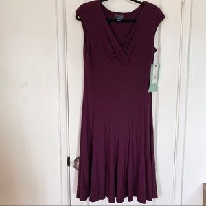 NWT American Living Plum Dress